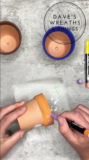 Dollar Tree Clay Pot Scarecrow DIY - Shorts - #falldecor ‪@DavesWreaths‬