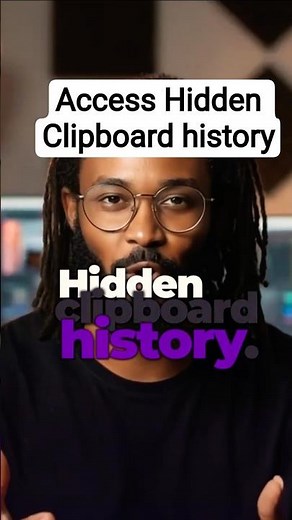 Access Your Hidden Clipboard History 🔥