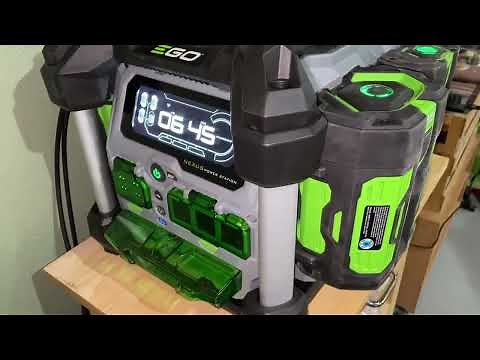 The EGO Nexus Power station is set up