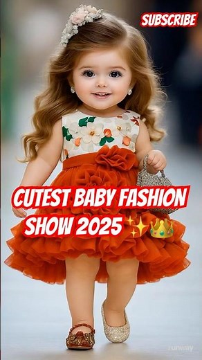 👑 Cutest Baby Fashion Show 2025 | Adorable Kids Catwalk & Outfits ✨