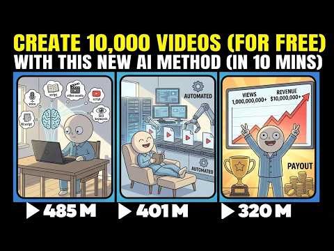 These 100% FREE AI Inspirational Videos Are Getting 400M+ Views — Here's How to Make Them 🤯