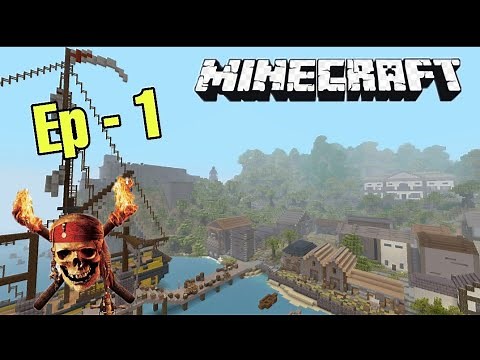 Minecraft Pirates of the caribbean | Port royal! | Ep - 1