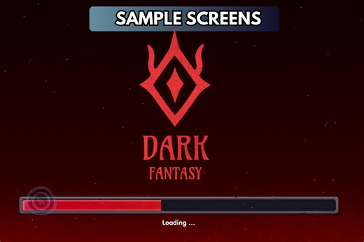 Dark Fantasy GUI by BluBlu Games