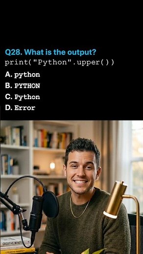 🐍 Python Quiz | Test Your Coding Skills 🚀