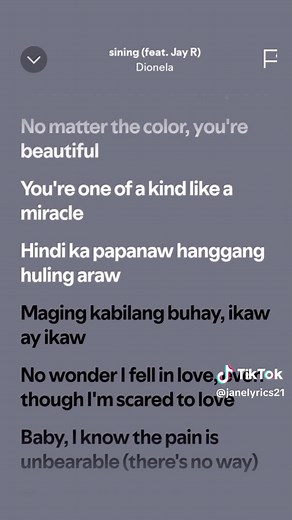 Sining (feat. Jay R) - Dionela Official Song with Lyric