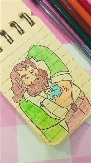 Subscribe for more #harrypotter #hogwarts #art #sketchbook #hagrids