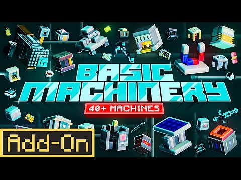 Basic Machinery | Minecraft Marketplace Add-On - Official Trailer