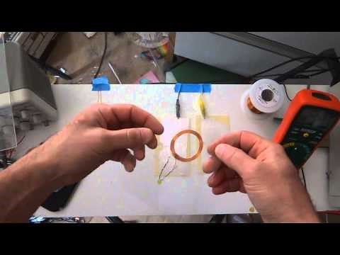 Wireless power transfer using capactitive coupling demo