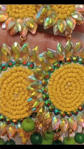 handmade designer earrings Diy #diy #tutorials #handmade #craft #shorts