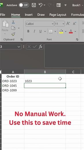 Extract numbers from text instantly #ExcelTips#ExcelShorts#TextFunctions