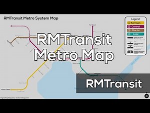 The RMTransit Metro Map is Complete! | Reece Martin