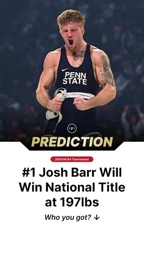 Josh Barr will win at 197