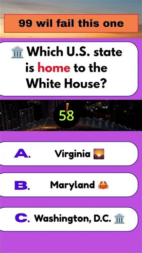 The Easiest U.S. Quiz... Or Is It? 😱