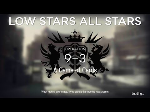【Arknights】9-3 Low Rarity Guide