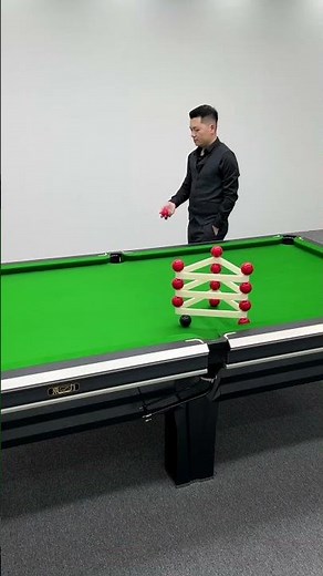 The Ultimate Billiard Technique, The End Of The Video Will Surprise You!
