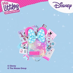 Minnie is for someone special!  Disney Real Littles Backpacks – cute & tiny Disney themed backpacks filled with stationery that really work and to fall in love with! Get yours at all leading toy stores nationwide! Shop online here: ️Lazada: bit.ly/RealLittlesLZD #MooseToys #MooseToysPH #SuperMooseToys #RealLittles #Disney | Moose Toys Philippines | Facebook