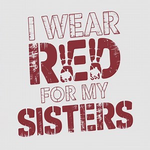 I Wear Red for My Sisters, Mmiw Svg, Mmiw Png, Mmiw Shirt, Mmiw Decal, Native American Girl, No More Stolen Sisters, Cricut Cut Sublimation. - Etsy