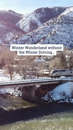 12K views · 177 reactions | Winter brings big magic to Glenwood Springs and you can enjoy all of it without worrying about the roads. Skip the stress and arrive by train or Bustang, then enjoy our walkable downtown at your own pace. You can also hop on RFTA or the Free Ride Glenwood Bus to get wherever you need to go. A car-free winter getaway has never been easier. ❄️ Plan your winter getaway today: https://visitglenwood.com/ | Visit Glenwood Springs | Facebook