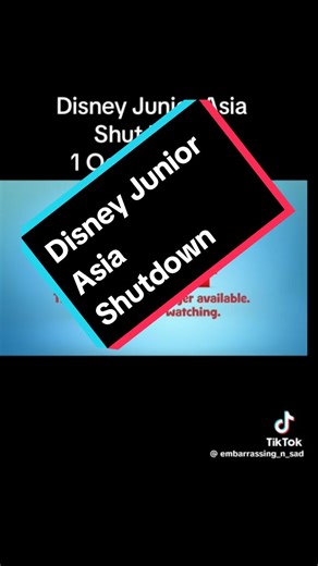 Disney Junior Asia Shutdown Highlights