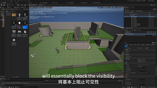UE5 StateTree结合场景查询EQS，让AI躲避玩家，超清晰教程搬运，附加中英字幕