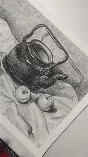 Still Life Sketch ✏️ | Easy Pencil Drawing #Shorts #shorts #art #drawing#pencildrawing #reels #viral