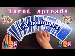 🔮 5 Easy Tarot Spreads for Beginners | Learn Tarot Reading Step-by-Step ✨