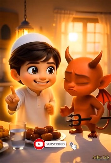 Shaitaan Ka Plan Fail 😈 | Ramadan Kids Story 🌙 #shortsfeed