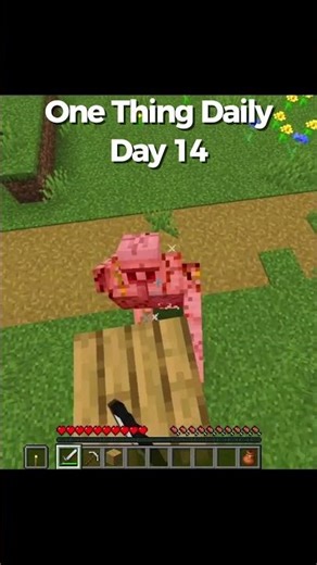 Can 1 Interaction Daily Beat Minecraft? | Day 14