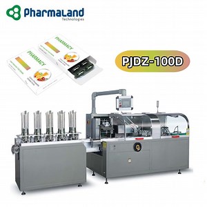 [Hot Item] Pharmaland Pjdz-100d Multi-Function Fully Automatic Carton Box Packing Cartoning Machine for Flexible Packaging