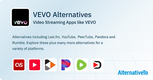VEVO Alternatives: Top 19 Video Streaming & Similar Apps
