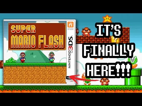 SUPER MARIO FLASH IS NOW ON 3DS?!!!!