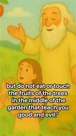 Adam & Eve Disobey God 1 #AdamAndEve #ForbiddenFruit #Disobedience