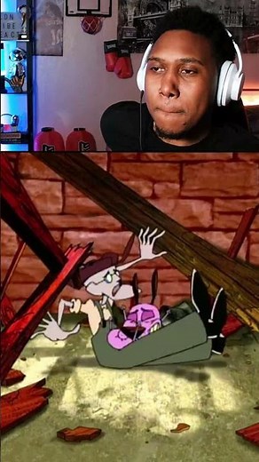 Eustace can't catch a break - Courage the cowardly dog reaction