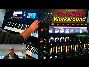 Yamaha Montage M 8 Bug Workaround (note cut-off fix)