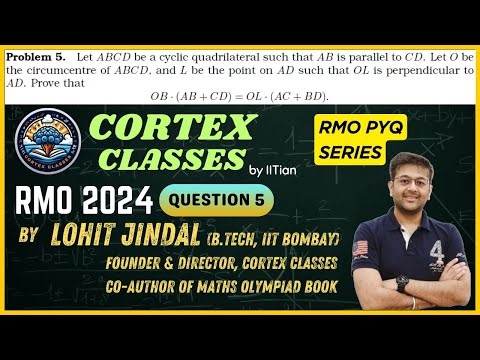 RMO 2024 Q5 Sol | Geometry | Lohit Jindal Sir | Maths Olympiad | RMO