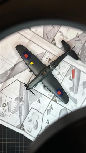 Ma.T on Instagram: "The @officialairfix Boulton Paul Defiant is all done! Another really enjoyable 1:72 build. I had a lot of fun with this one and learned loads about painting dark aircraft. i’ll see you for the next build. #scalemodel #airfix #mrhobby #ww2 #modelaircraft"