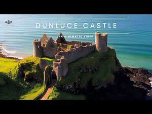 Dunluce Castle: 4K Aerial Tour | Antrim Coast's Majestic Medieval Treasure | Northern Ireland