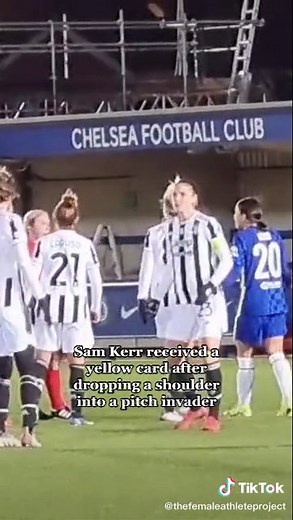 Sam Kerr Yellow Card Incident Explained