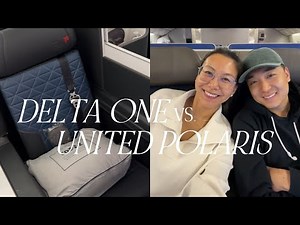 UNITED POLARIS vs DELTA ONE SUITES: honest review & tips to maximize your business class experience!