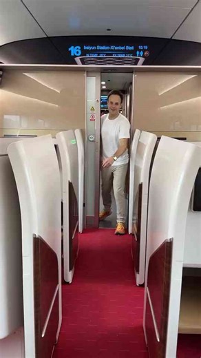 Inside China’s business class train - pure luxury on rails