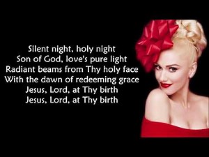 Gwen Stefani - Silent Night (LYRICS)