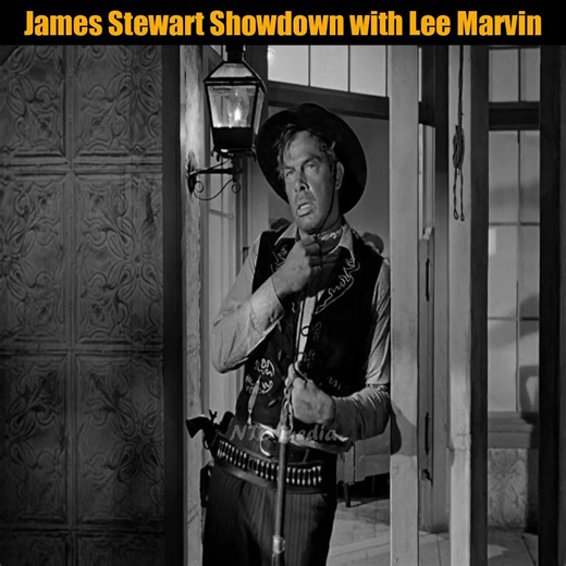 James Stewart Showdown with Lee Marvin | Legend John Wayne