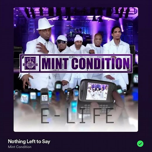 Mint Condition - Nothing left to say