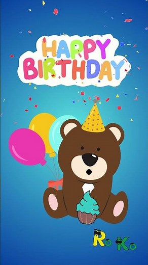 Fun Birthday Song for Kids 🎈 | Sing and Dance Together! Best Birthday Song for Kids 🎉