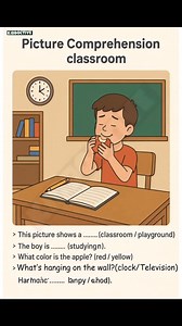 Picture Comprehension | Develop Vocabulary Through Visuals | #fyp #englishlearning #vocabulary #fblifestyle #creative | Kiddoctive - Homeschooling