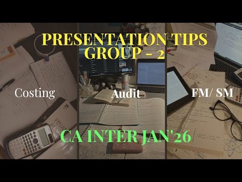 Jan'26 | Don't skip this before EXAMS | CA INTER