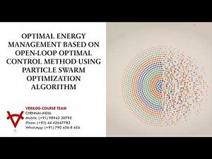 OPTIMAL ENERGY MANAGEMENT BASED ON OPEN LOOP OPTIMAL CONTROL METHOD USING PSO