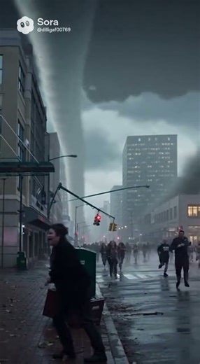 Biggest Tornado Ever Hits Downtown!