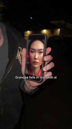Grandpa Falls in Love with AI – Grandpa and AI Short Video