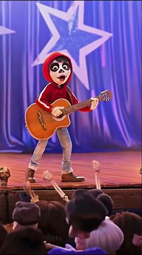"What color is the sky? Ay, mi amor!" 🎸 #Coco #UnPocoLoco #Pixar #Disney #MovieMusic #landofthedead
